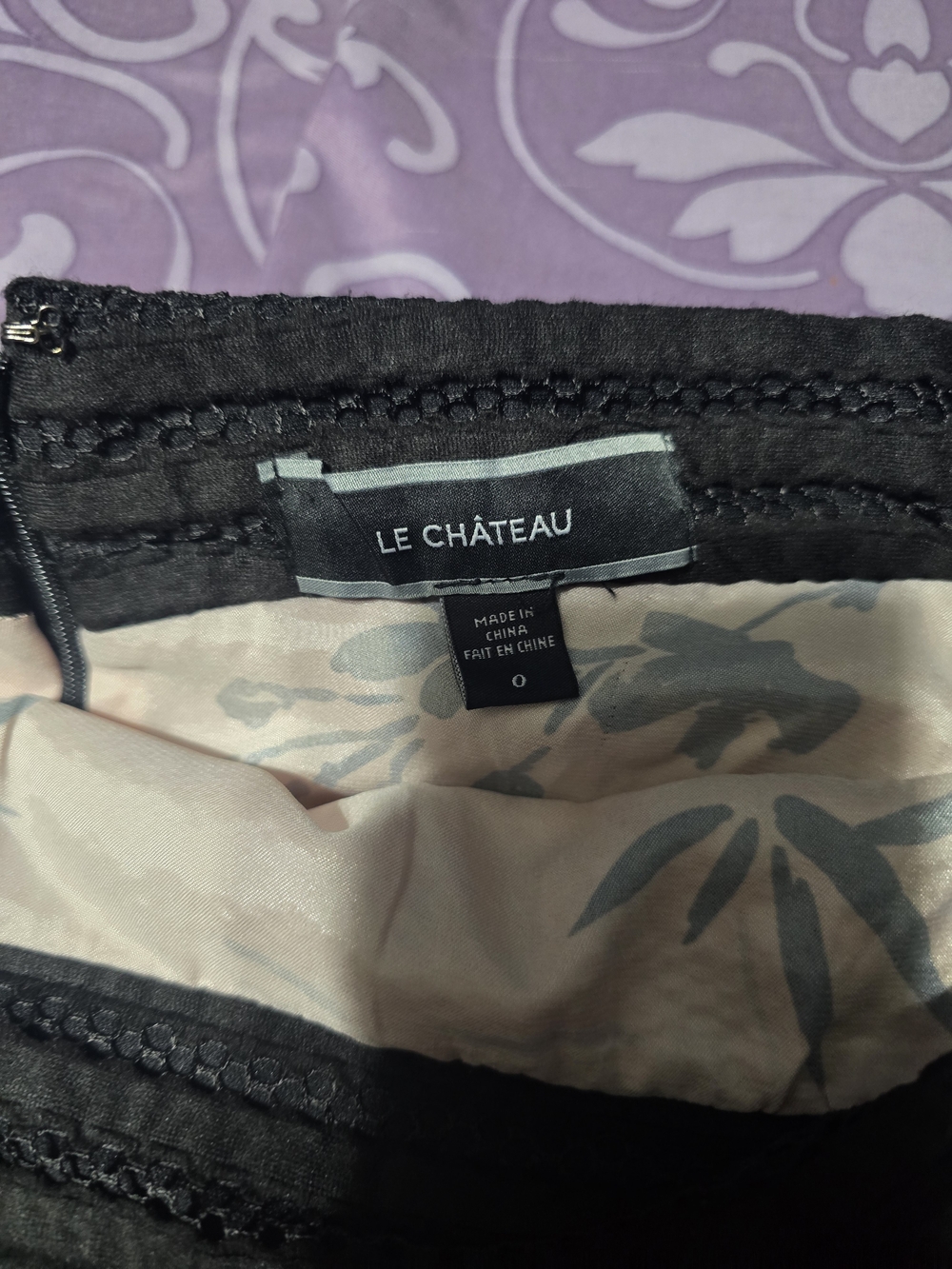 le chateau Women's Black Dress Pants - Black